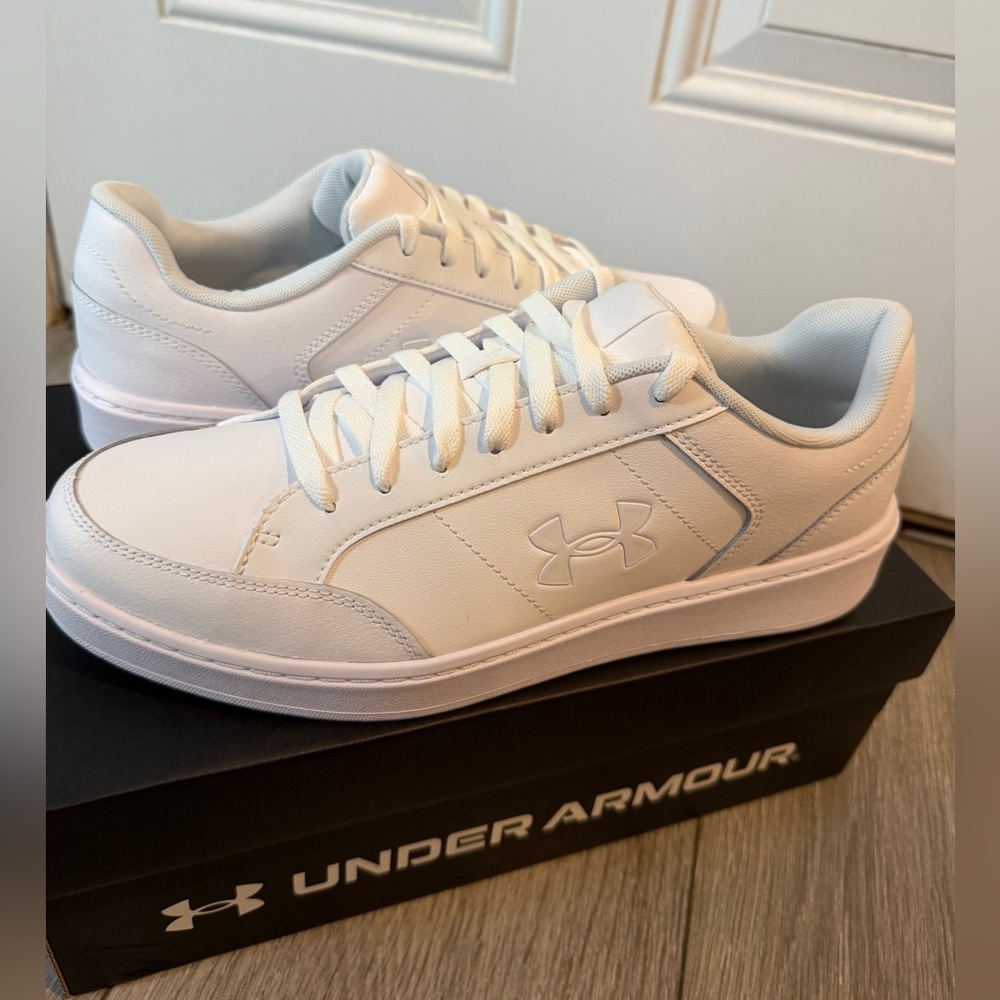 Under Armour Official Men’s Shoes White New Size 11